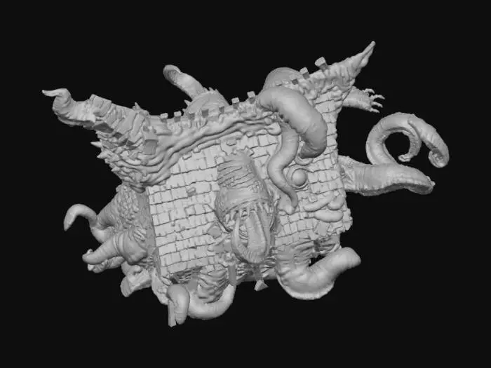 3D model for Tentacle house