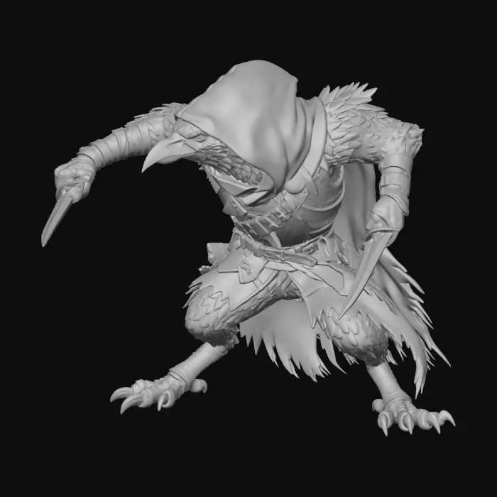 3D model for Kenku rogue