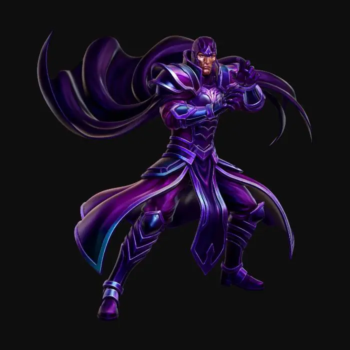 3D model for 风格化人物,拳皇伊格尼斯