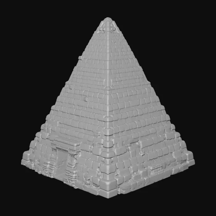 3D model for Desert Pyramid