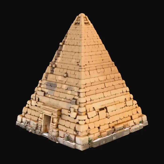 3D model for Desert Pyramid