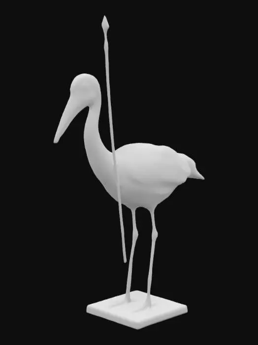 3D model for Stork with Arrow