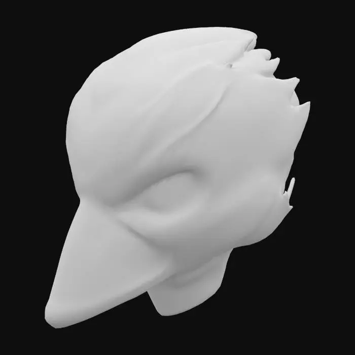 3D model for Cyber Falcon black duck