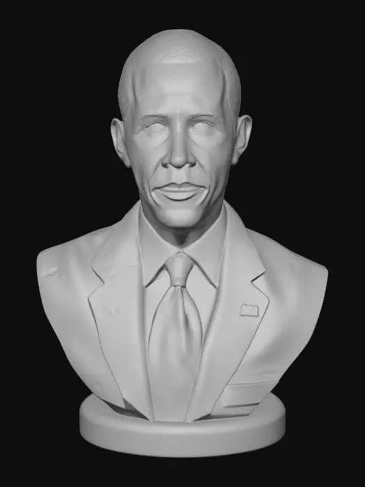 3D model for Barack obama