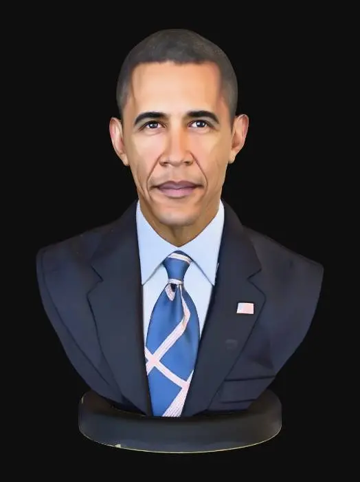 3D model for Barack obama