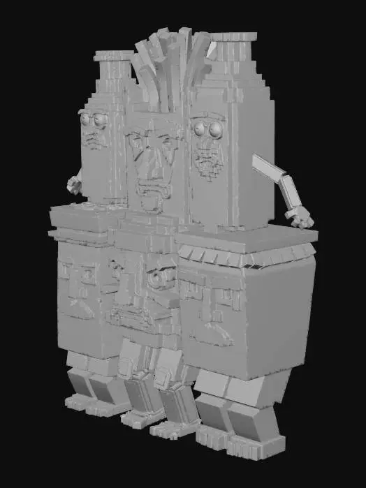 3D model for La Meal Combinasion