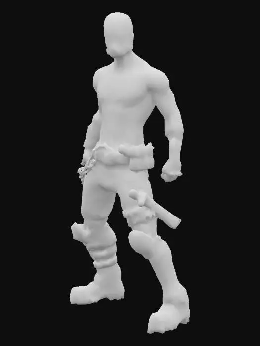 3D model for Psycho Bandit Fan Art