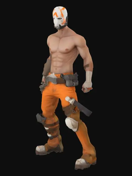 3D model for Psycho Bandit Fan Art