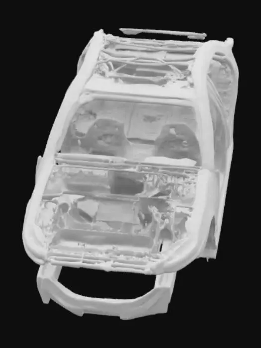 3D model for Car Chassis Frame