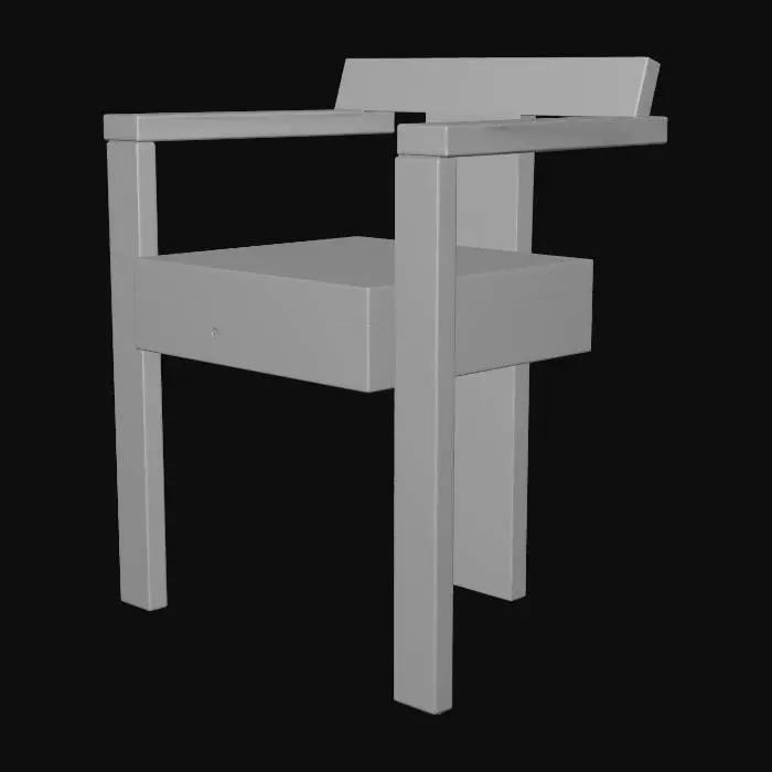 3D model for Modern Minimalist Chair