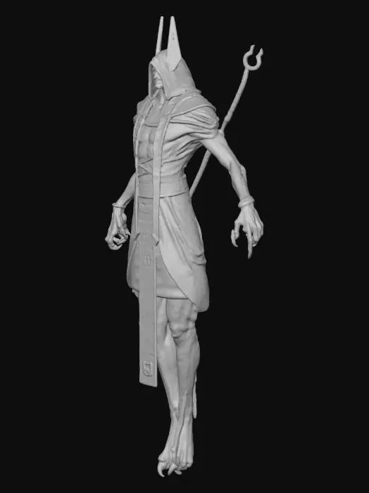 3D model for Anubis Awakened, #Halloween2025#