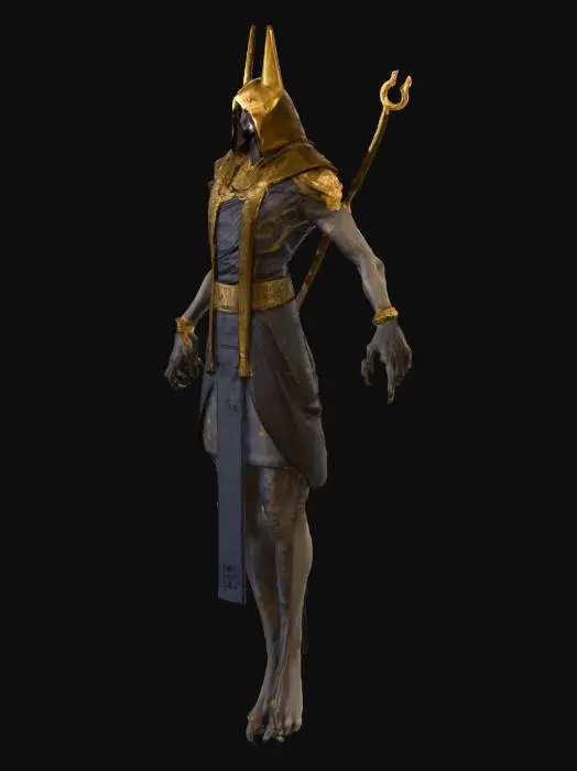 3D model for Anubis Awakened, #Halloween2025#