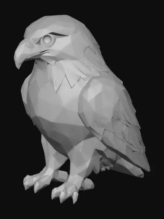 3D model for Crystal Eagle