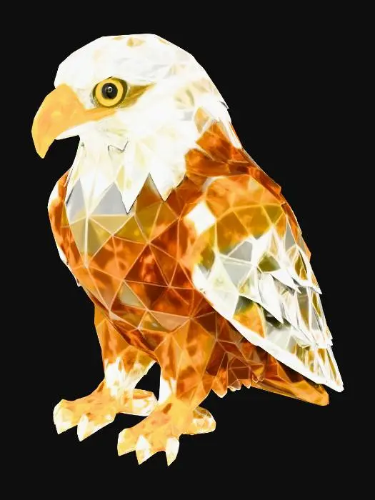 3D model for Crystal Eagle