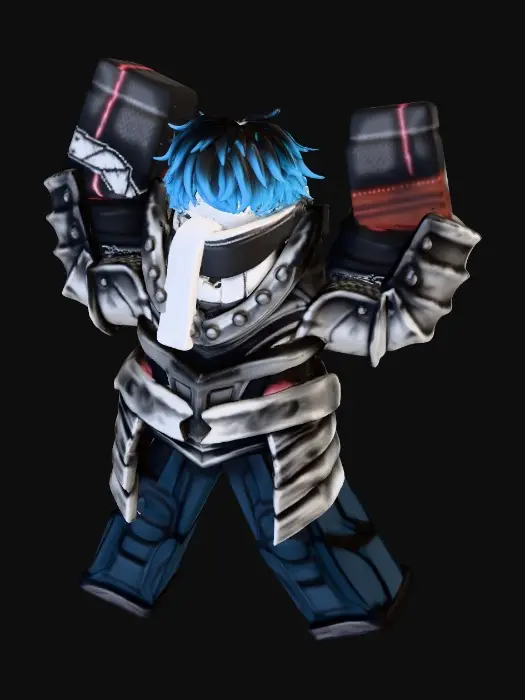 3D model for Armored Warrior