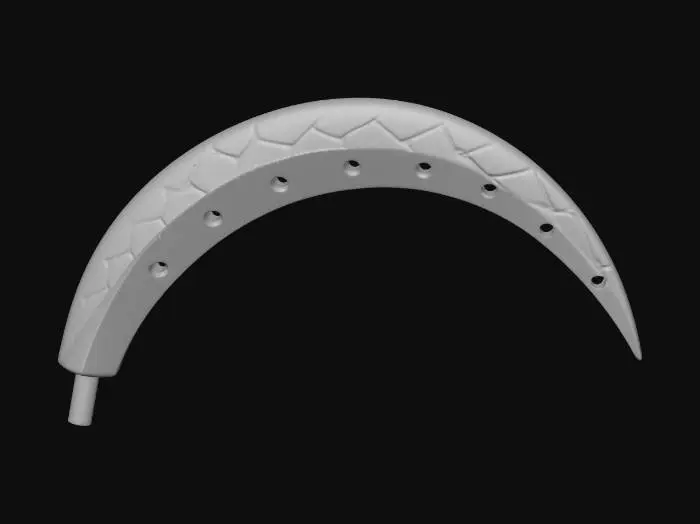 3D model for Bronze Crescent Gear
