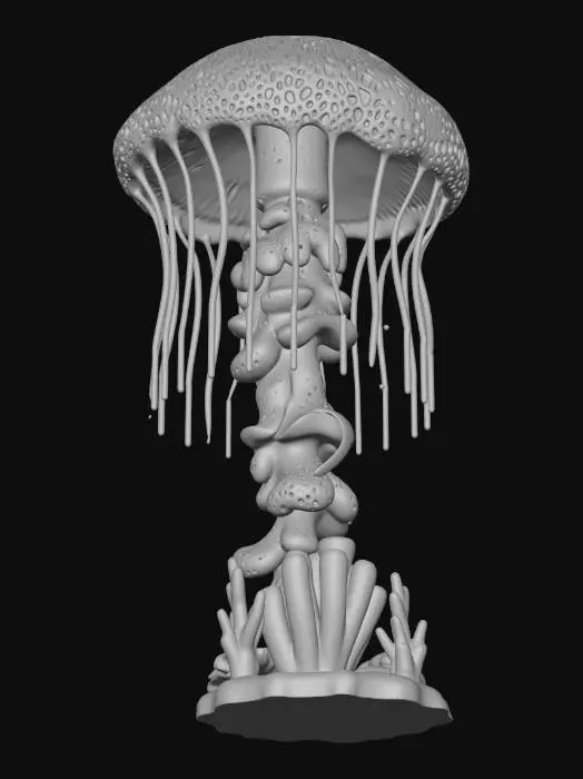 3D model for Jellyfish Glow Lamp