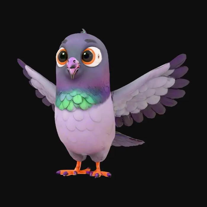 3D model for Pigeon Pal
