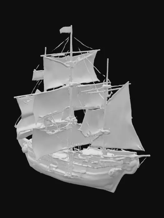 3D model for faça um barco de 1500 dos portugueses
