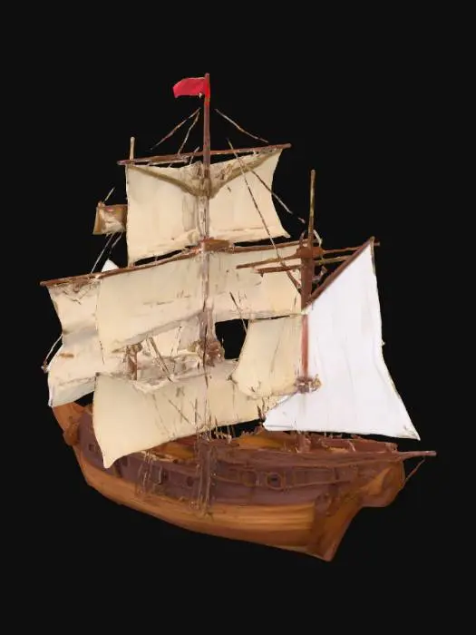 3D model for faça um barco de 1500 dos portugueses
