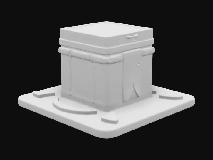 3D model for Kaaba Model