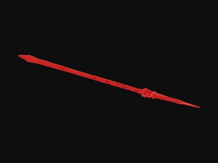 3D model for Gae Bolg