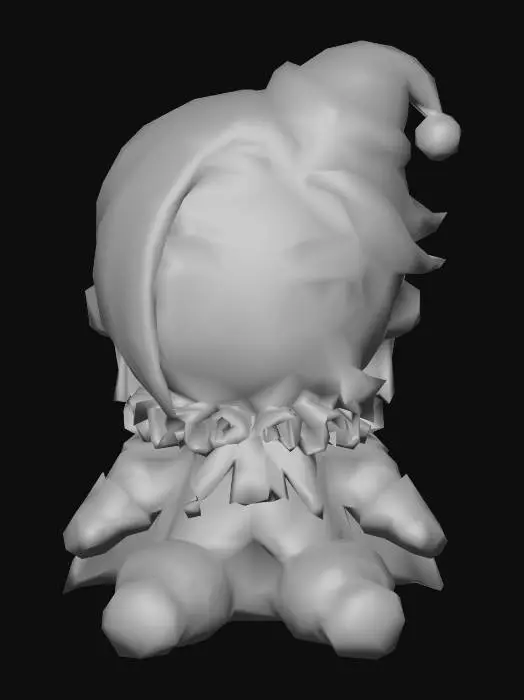 3D model for Roswaal Christmas Plushie