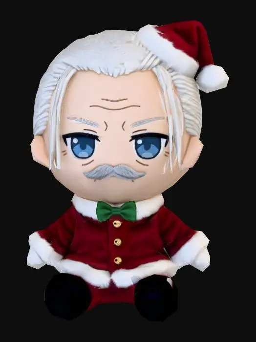 3D model for Wilhelm Christmas Plushie