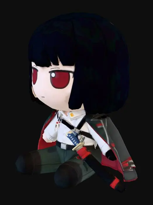 3D model for Ryoshu Plushie