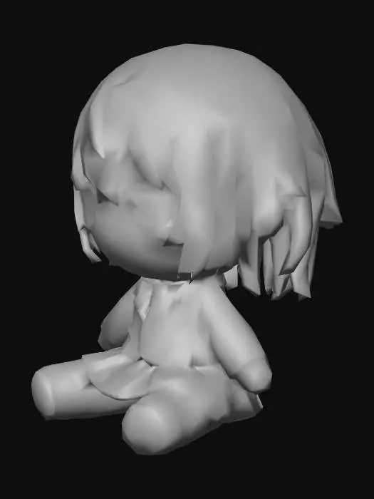 3D model for Aira Shiratori Plushie