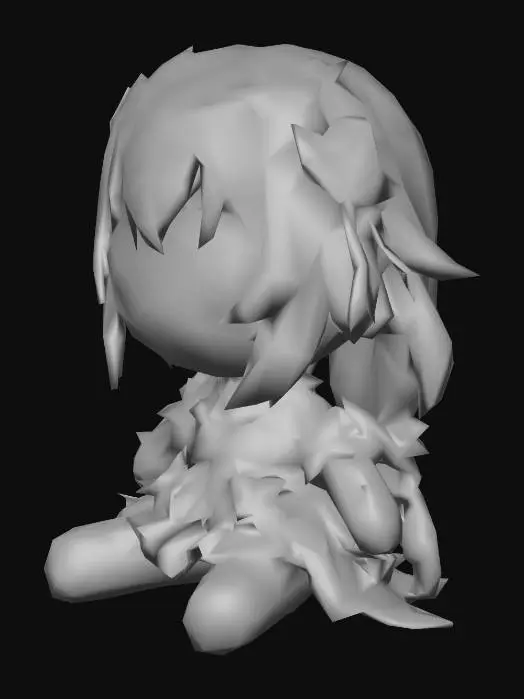 3D model for Castorice Plushie