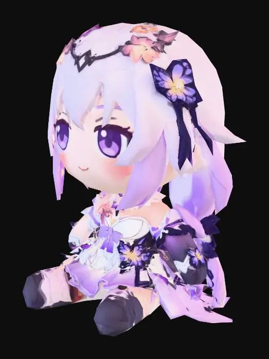 3D model for Castorice Plushie