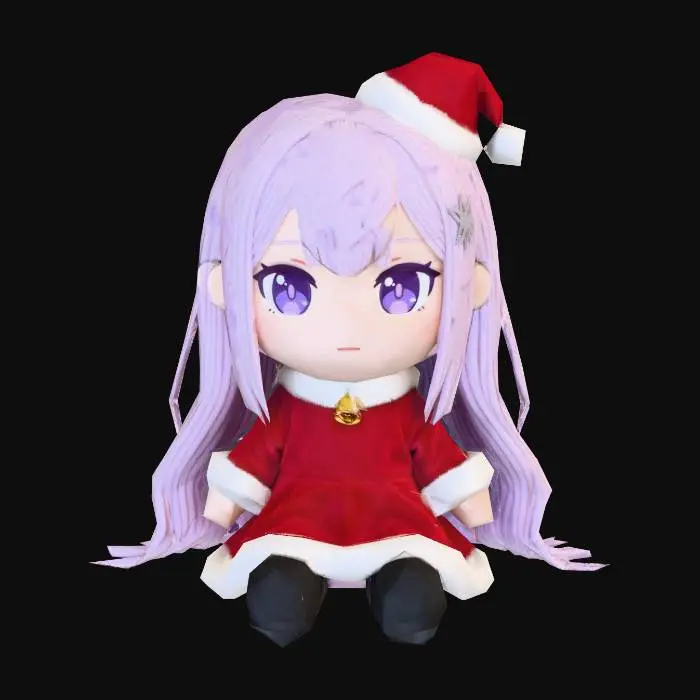 3D model for Satella Christmas Plushie