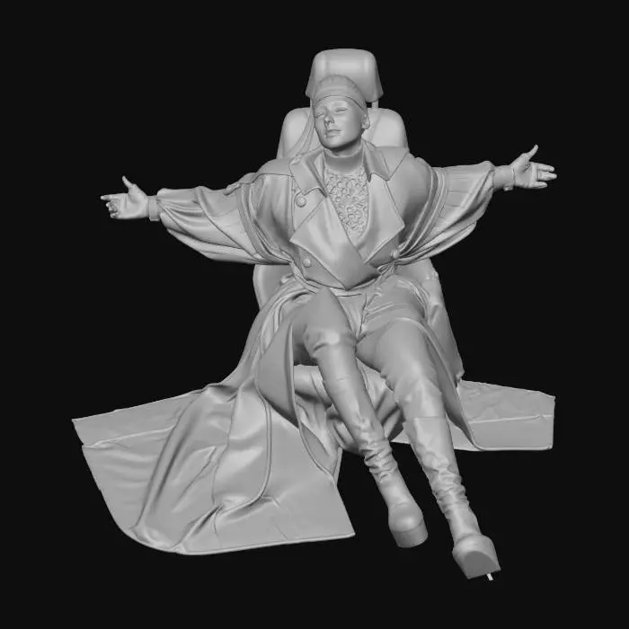 3D model for SKYND's Michelle Carter look