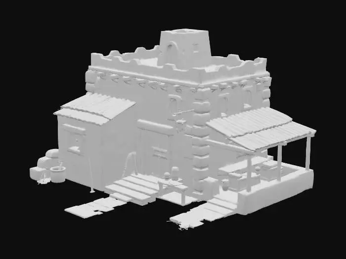 3D model for Desert Outpost