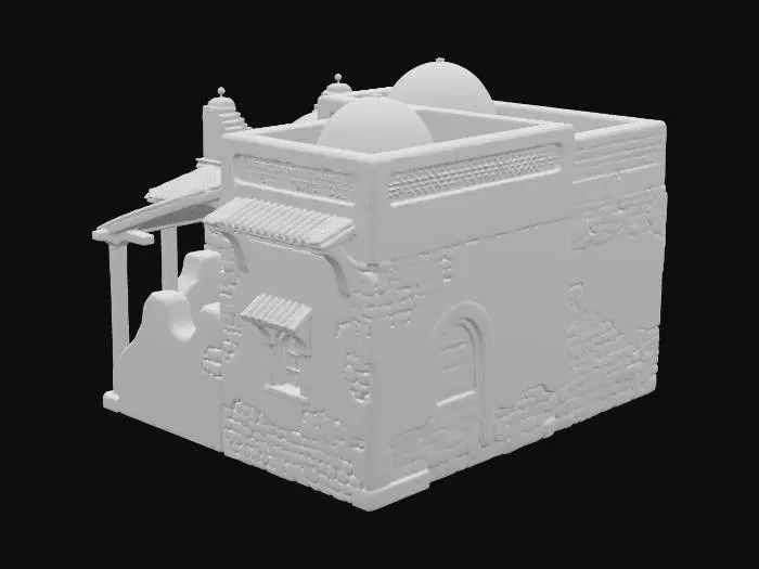 3D model for Desert Dwelling
