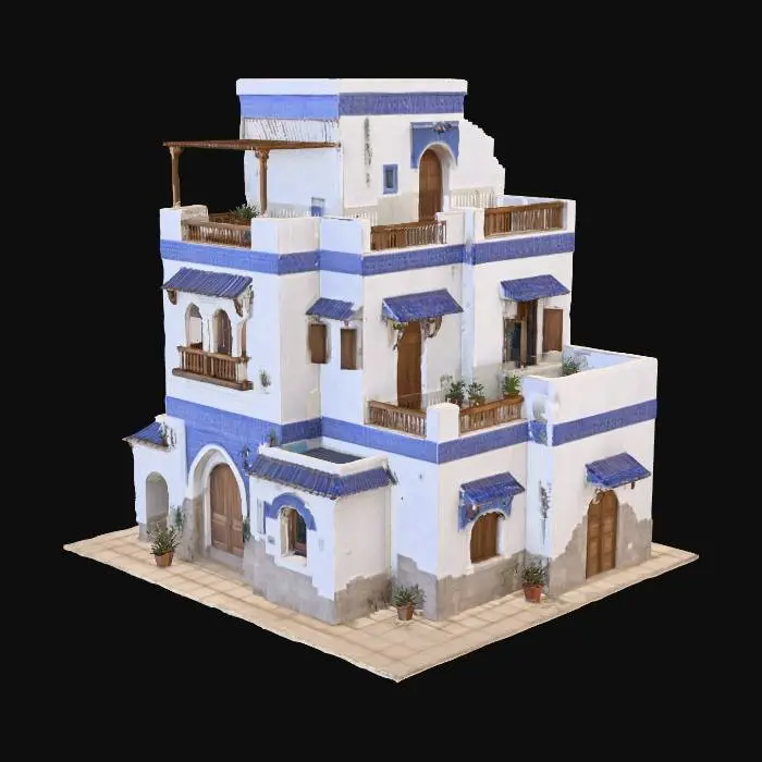 3D model for Mediterranean Villa