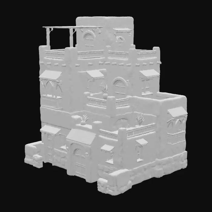 3D model for Mediterranean Terracevilla