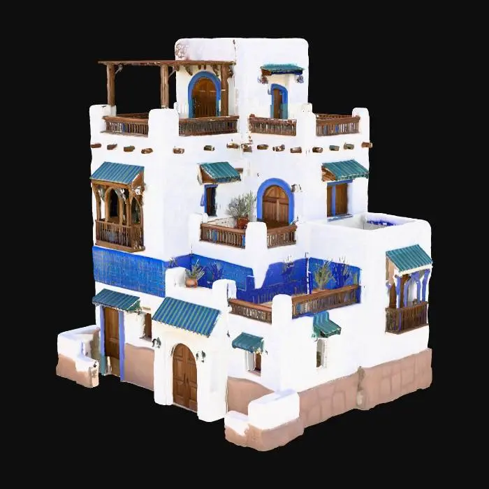 3D model for Mediterranean Terracevilla