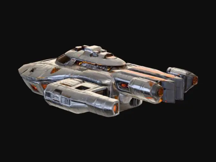 3D model for Star Cruiser Apex