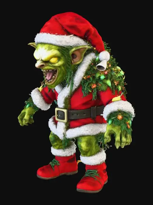 3D model for Holiday Goblin, #Christmas2025#