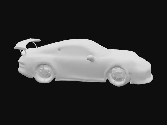 3D model for Black Elegance Porche Car Super Car