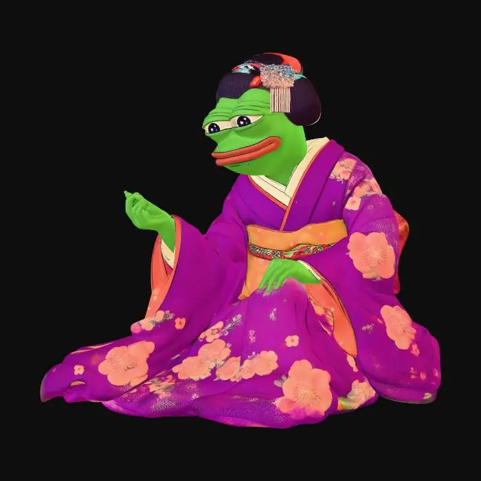 3D model for Geisha Pepe
