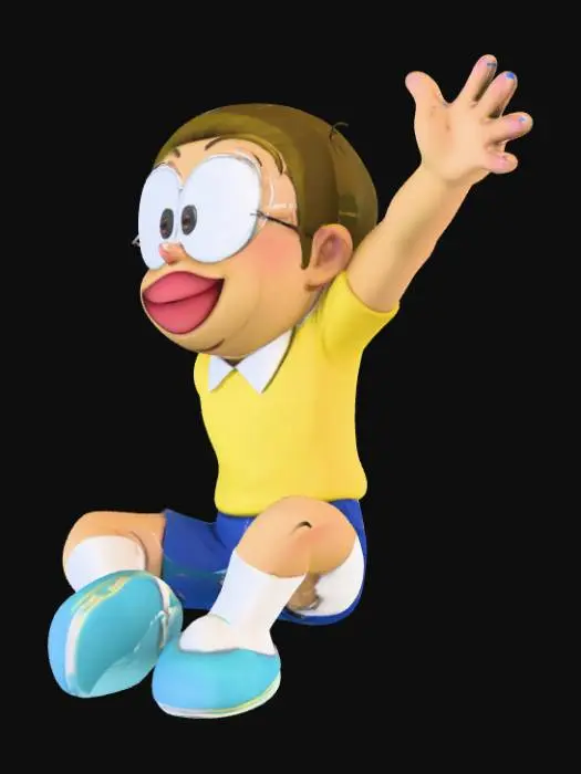 3D model for Cartoon Boy Waving