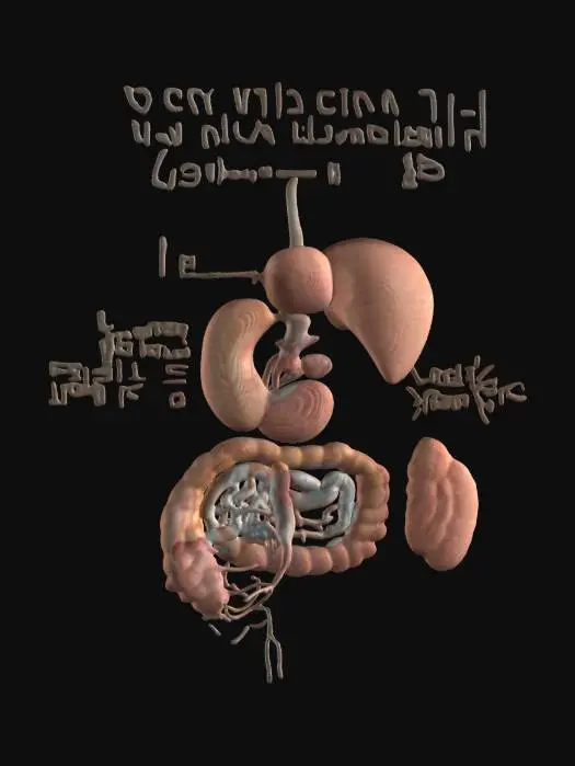 3D model for Digestive System