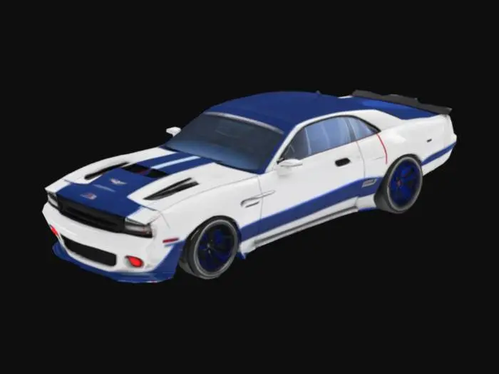 3D model for Blue Streak Muscle