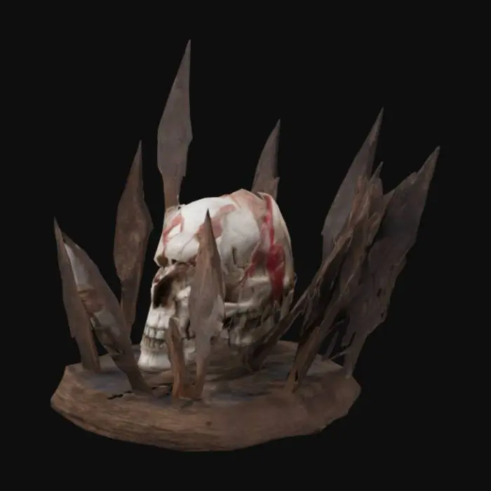 3D model for Skull Pit3 Trap
