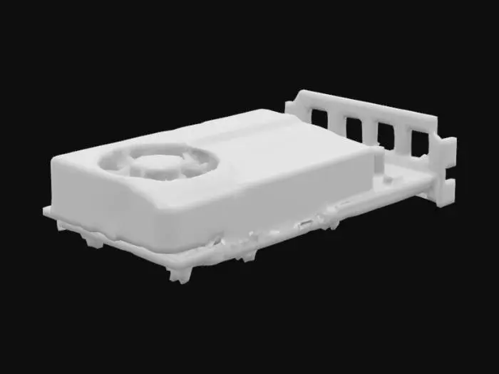 3D model for NVIDIA Graphics Card Illustration