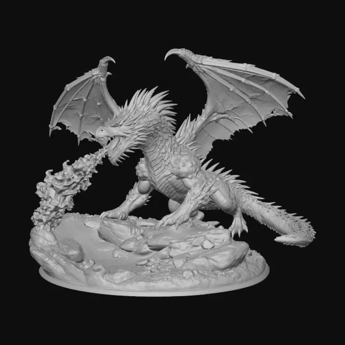 3D model for Inferno Dragon