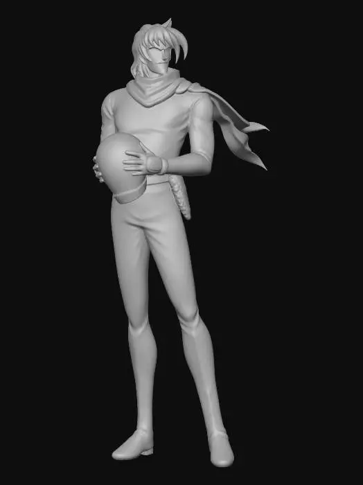 3D model for Anime Racer Hero